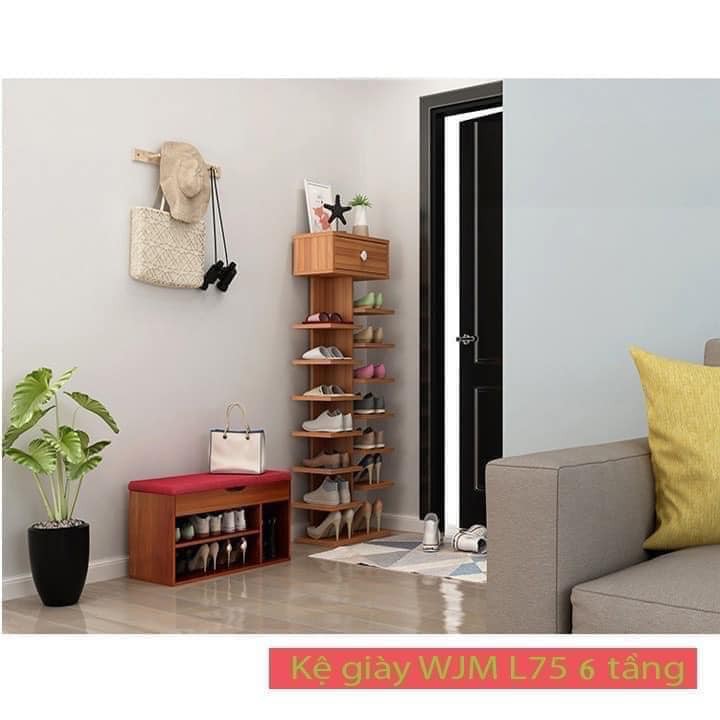 [Mã LIFE020630K giảm 15% đơn 150K] KỆ GIÀY CÂY - KỆ GIÀY GỖ ĐA NĂNG