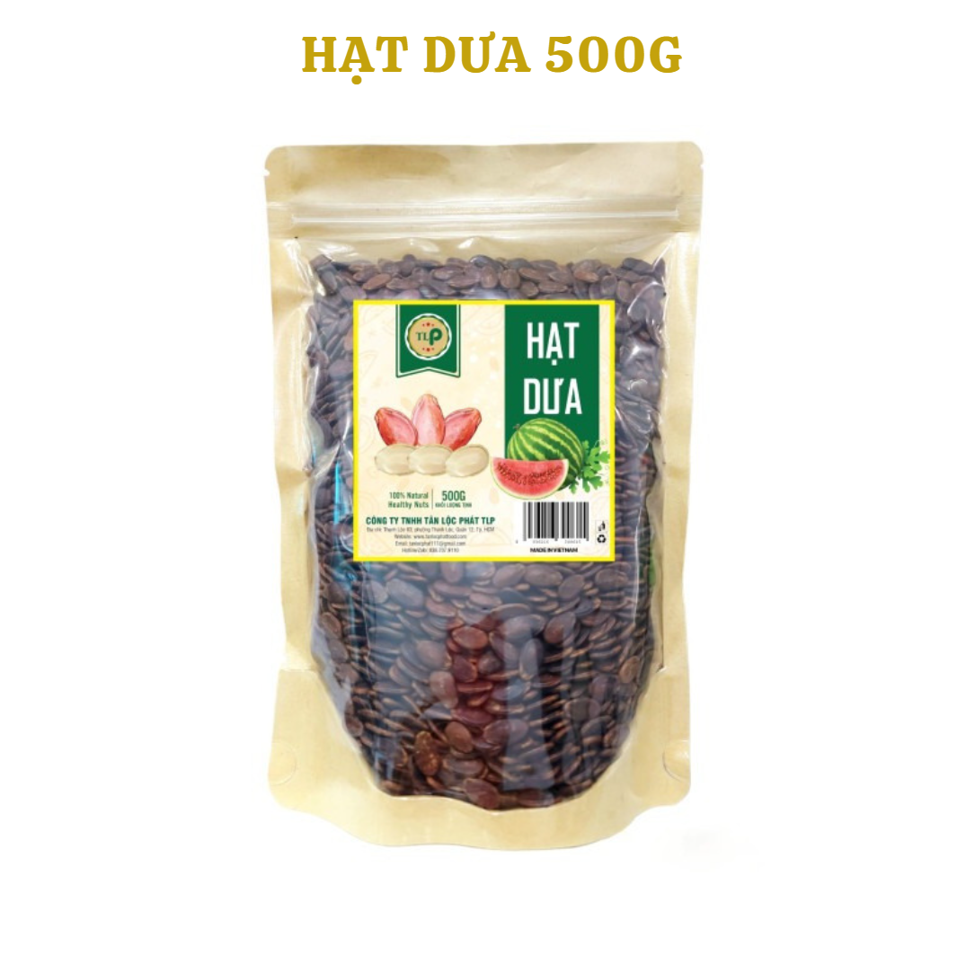 HẠT DƯA TÂN LỘC PHÁT 1KG - COMBO 2 BỊCH 500G