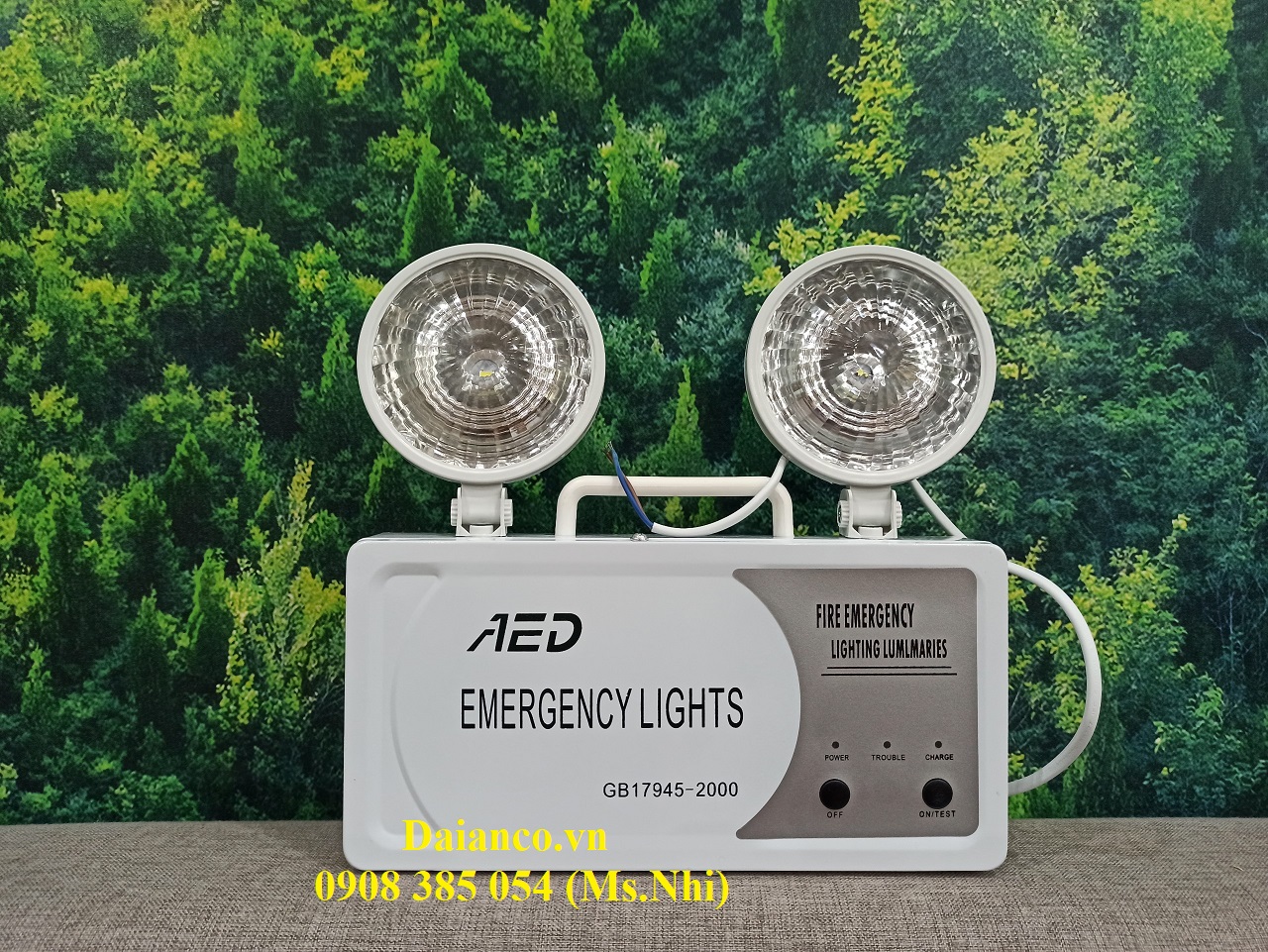 Đèn sự cố thoát hiểm khi mất điện AED - 2000, Đèn Emergency ADE