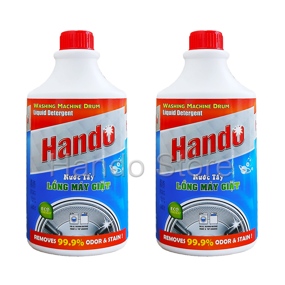 Nước tẩy vệ sinh lồng máy giặt Hando 800mL