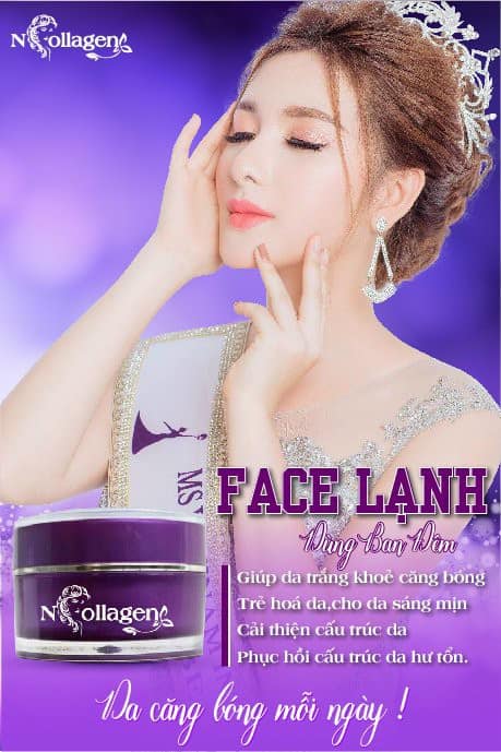 Kem lạnh (kem đêm) N Collage.