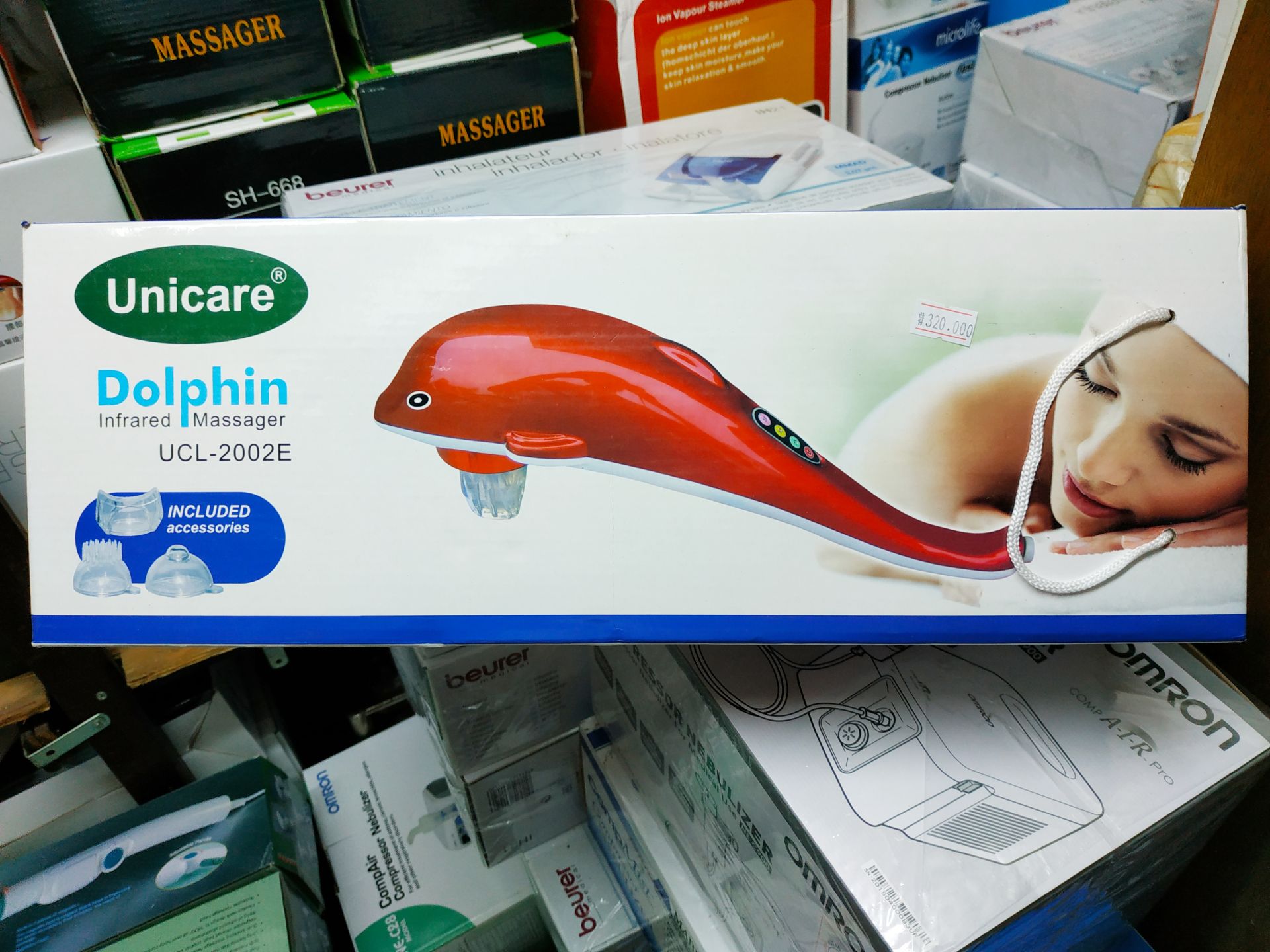 Máy massage cầm tay cá heo Dolphin Unicare UCL-2002E