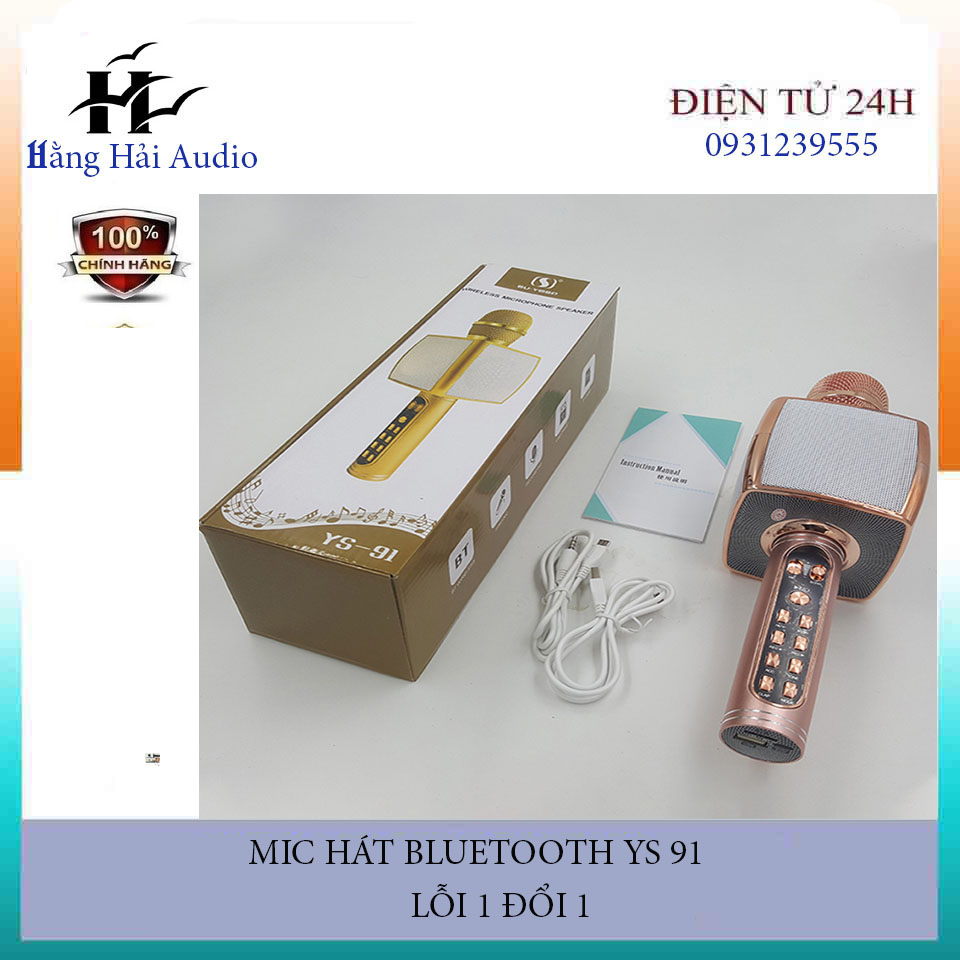Micro hát karaoke bluetooth Ys-91