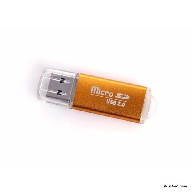 Đầu đọc thẻ micro sd inox cao cấp