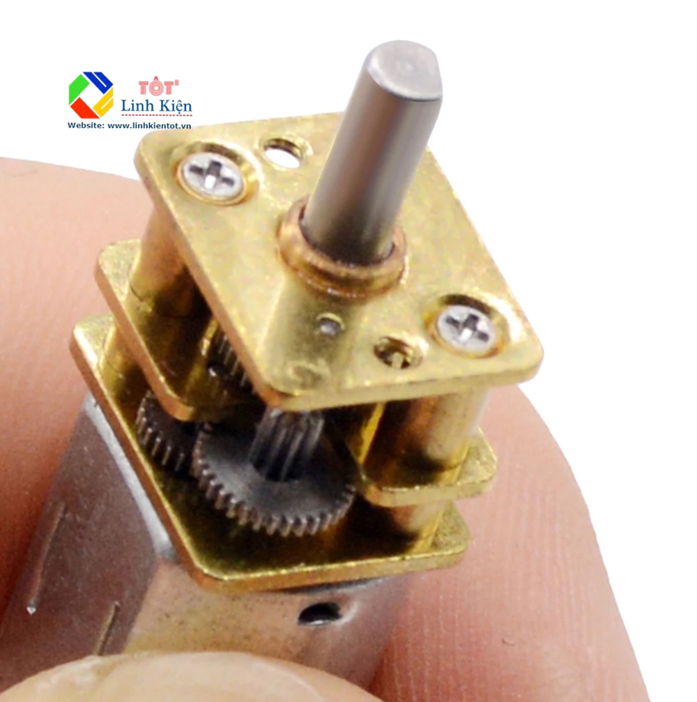Động cơ DC giảm tốc GA12-20 nhiều cấp tốc độ 3-12v