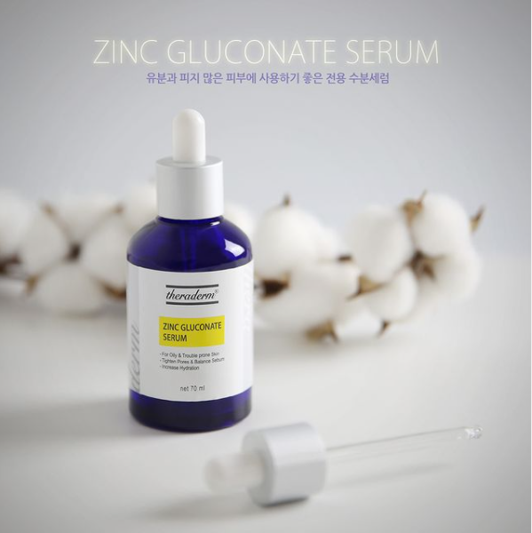 Serum Theraderm Zinc Gluconate kiềm dầu 70ml