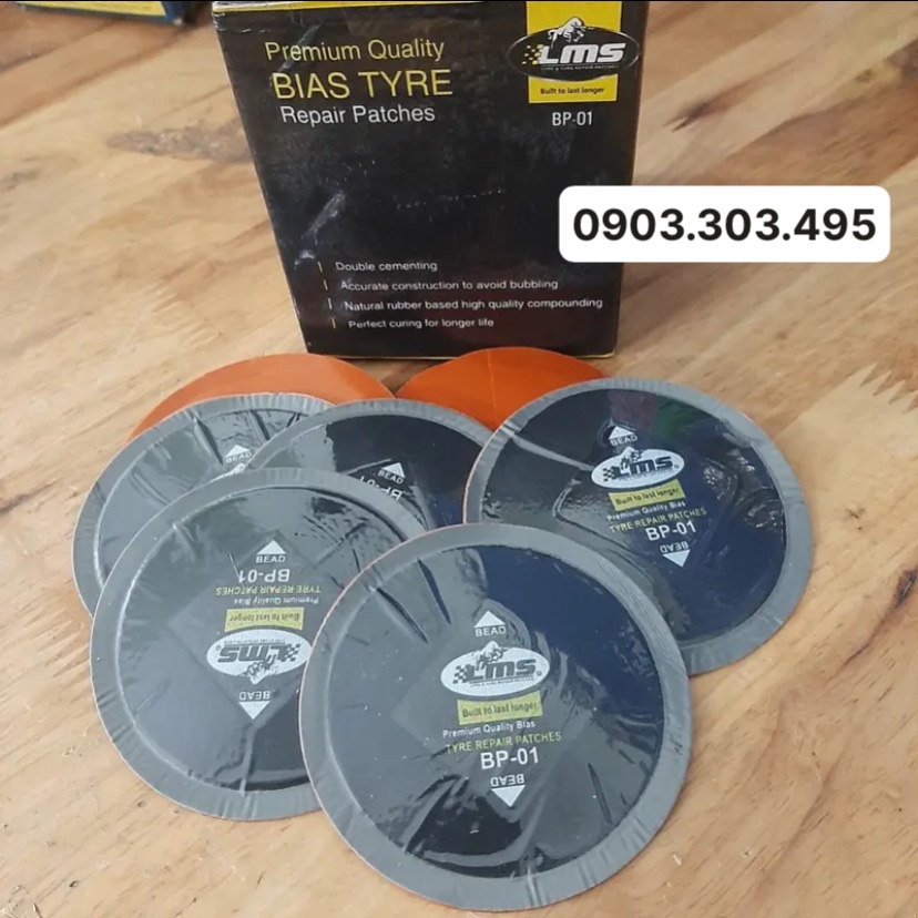 Hộp miếng vá lốp bố vải BP-01