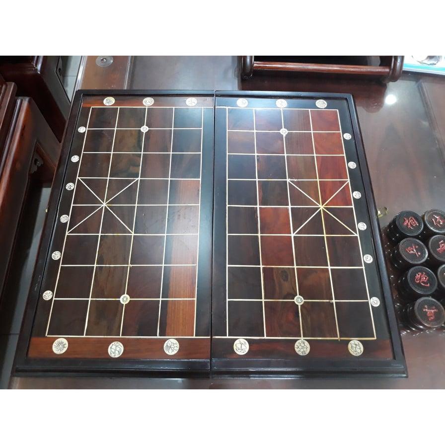 Bàn Cờ Tướng Gỗ Hương Tự Nhiên - Thơm - Đẹp - Cao Cấp
