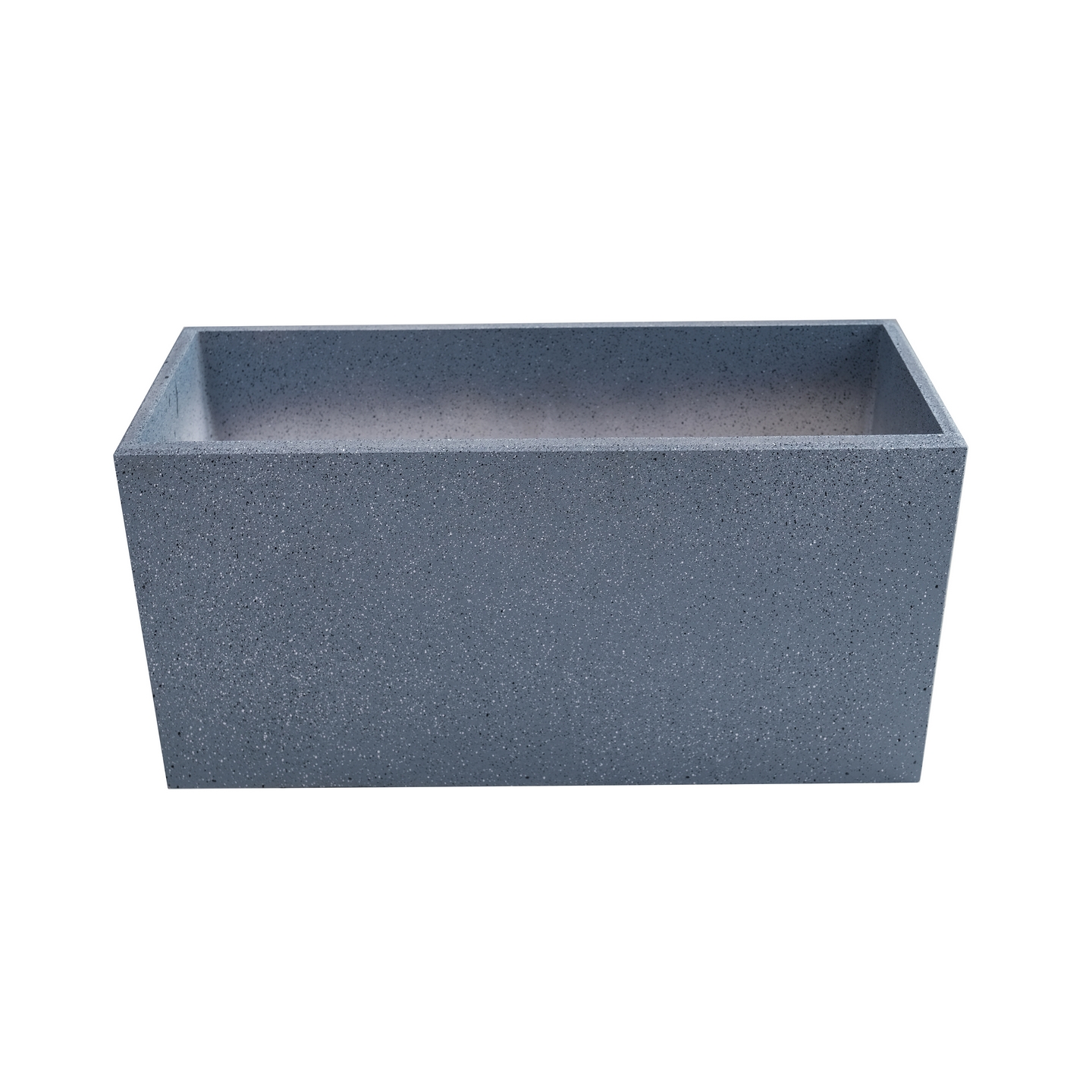 Chậu composite nuôi cá chữ nhật 50*20*25,( màu giả đá) Home Việt