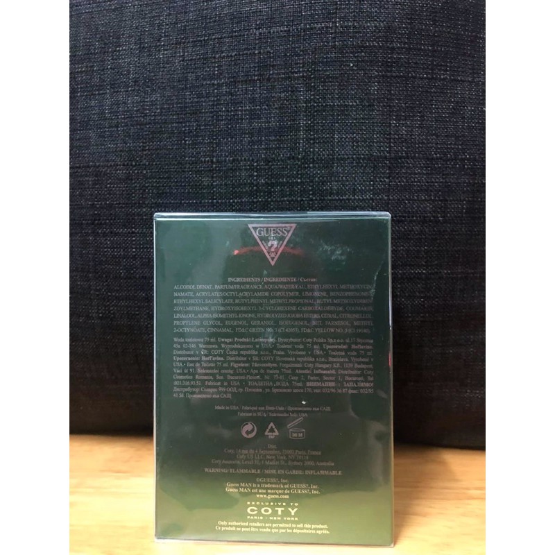 [HCM]NƯỚC HOA NAM GUESS MAN EDT 75ML