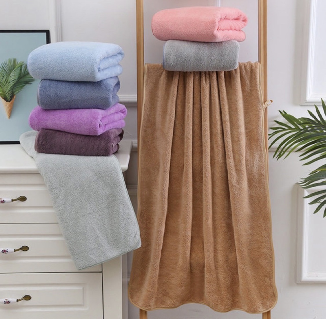 Khăn Lông cừu Hàn Quốc Cao Cấp size 35*75cm