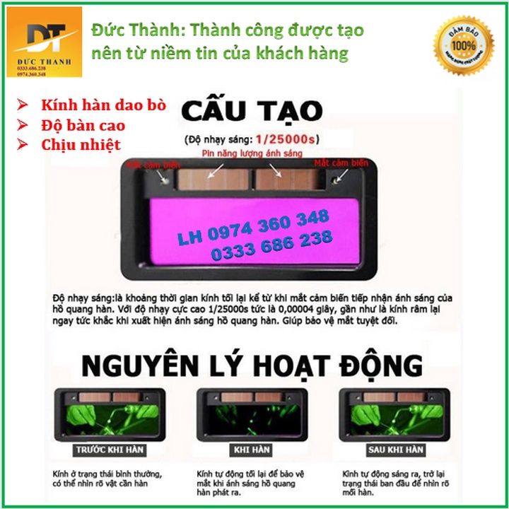 Kính Hàn Điện Tử Kh03