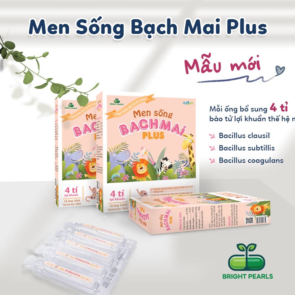 Men sống bạch mai plus (Gold New Plus thế hệ mới)