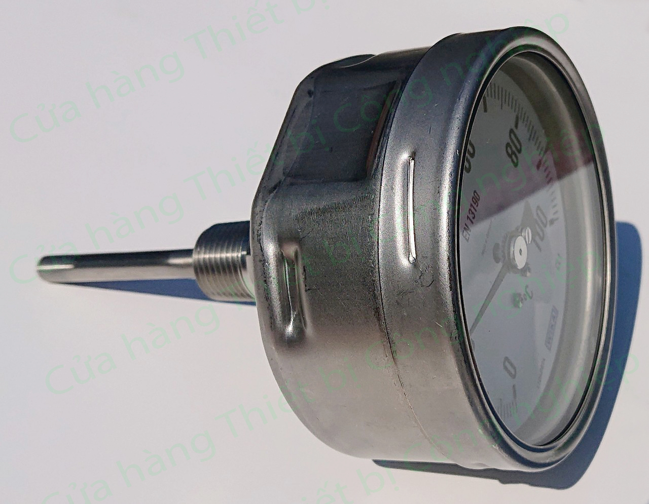 Đồng hồ đo nhiệt độ Wika EN 13190. (0 ~ 100ºC)