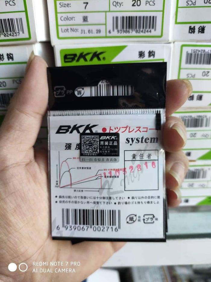 combo 5 gói lưỡi BKK màu xanh