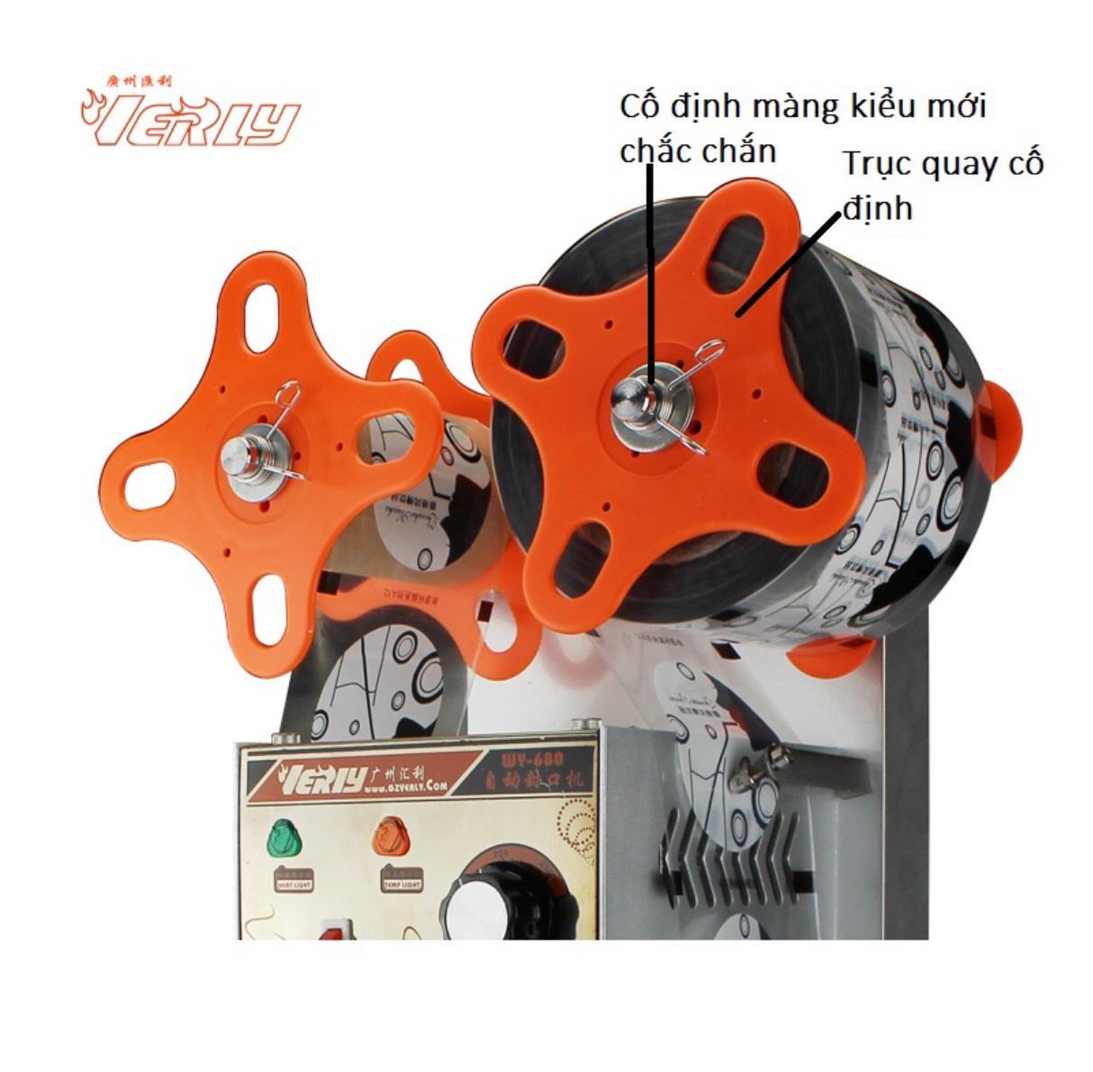 [Trả góp 0%]Máy dập cốc bán tự động Verly WY 680