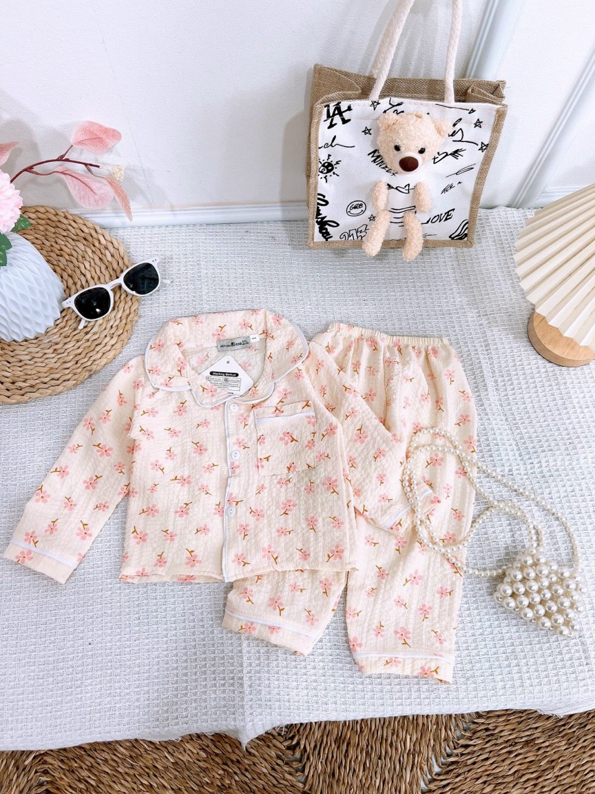 bộ pijama dài tay cho bé 8-18kg