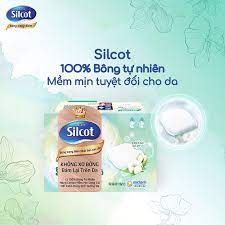 Bông Tẩy Trang Cao Cấp Silcot Premium (Xanh Lá) Hộp 66 Miếng