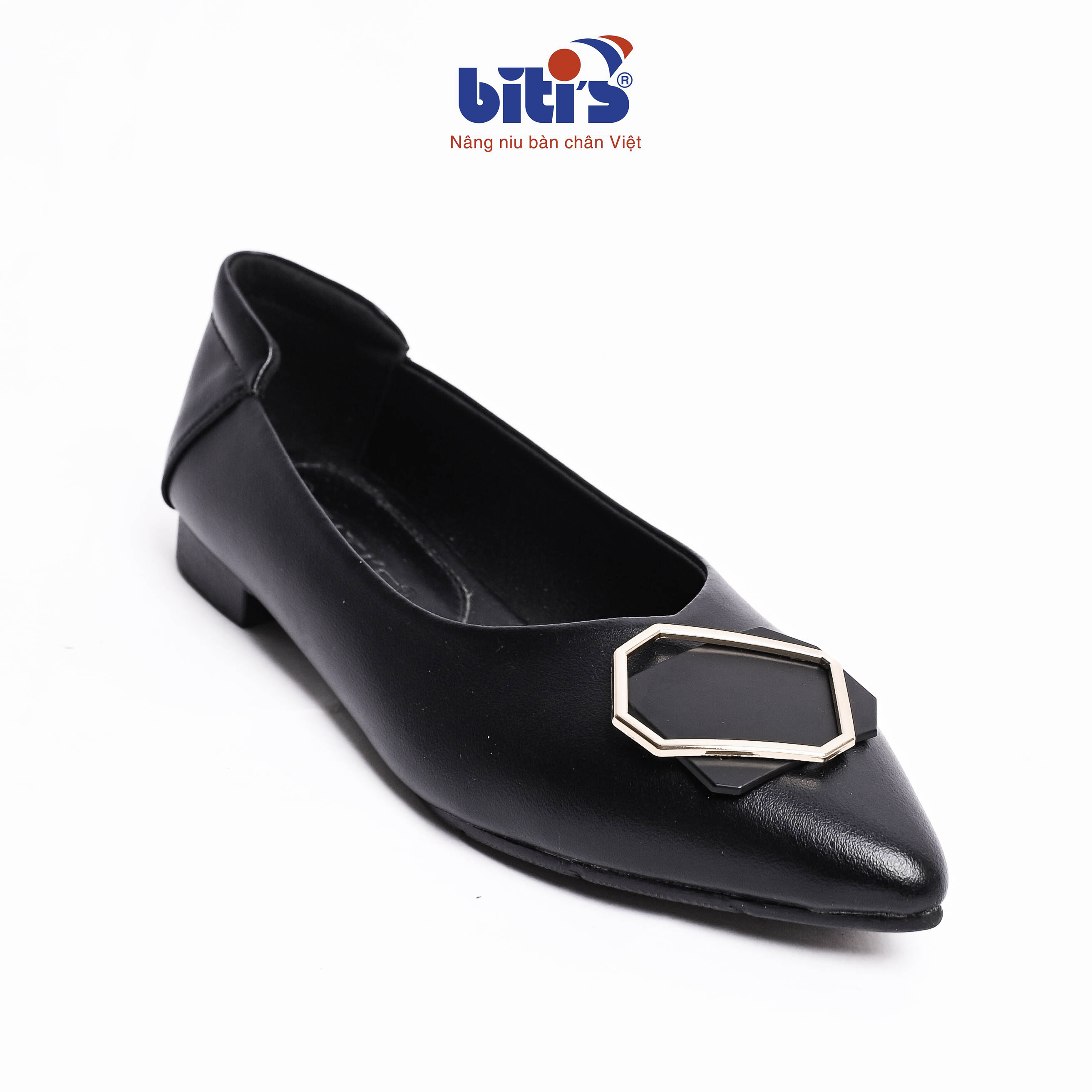 Giày bít da Bitis nữ
