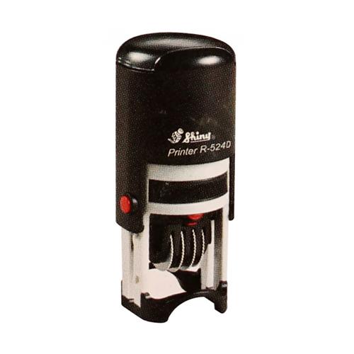 [HCM]Khắc dấu tròn - Đường kính 24mm - có ngày tháng năm Shiny R-524D