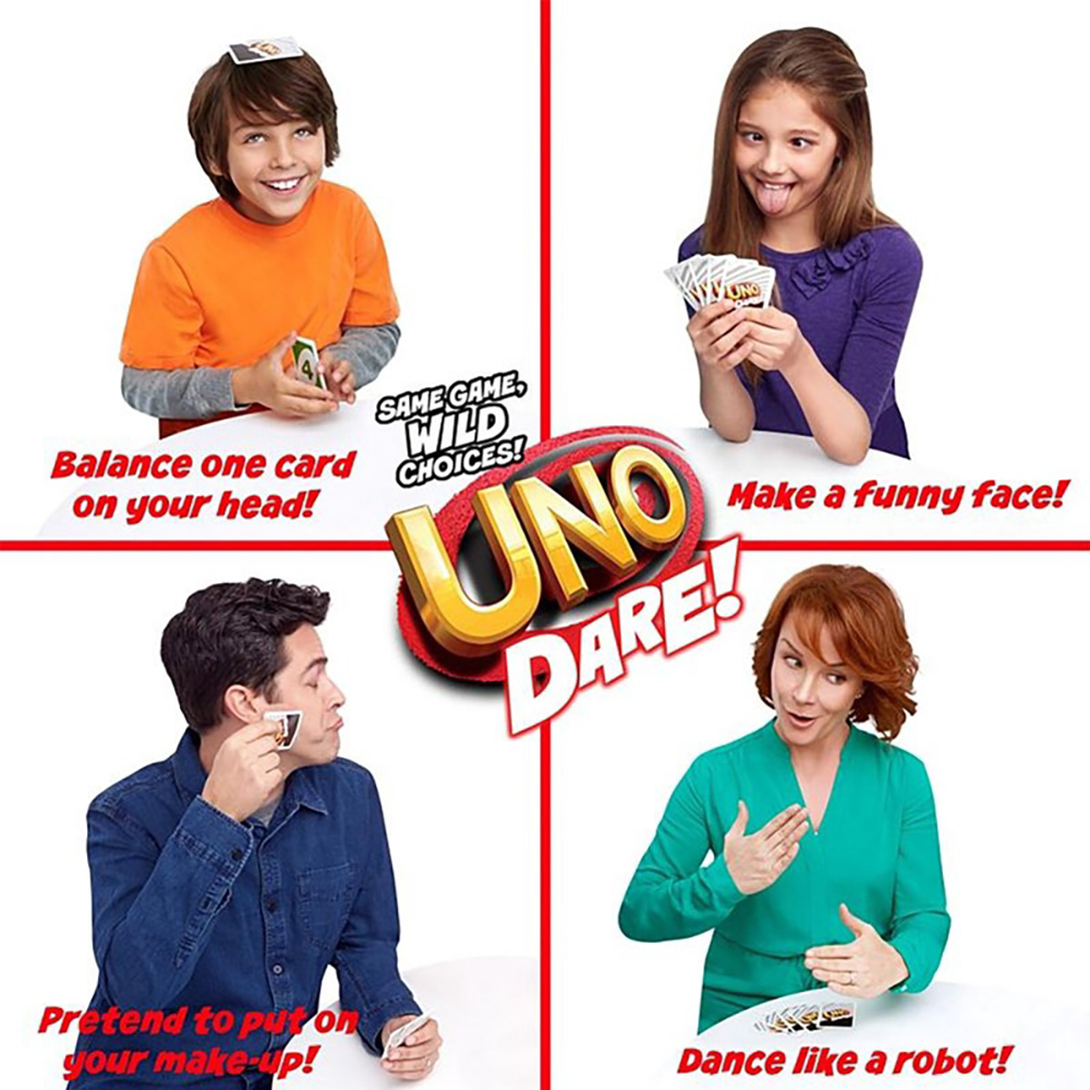 Bộ Bài Uno Dare Board Game Vui Nhộn