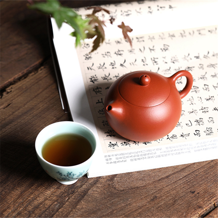 Ấm tử sa nghi hưng tây thi 180 ml