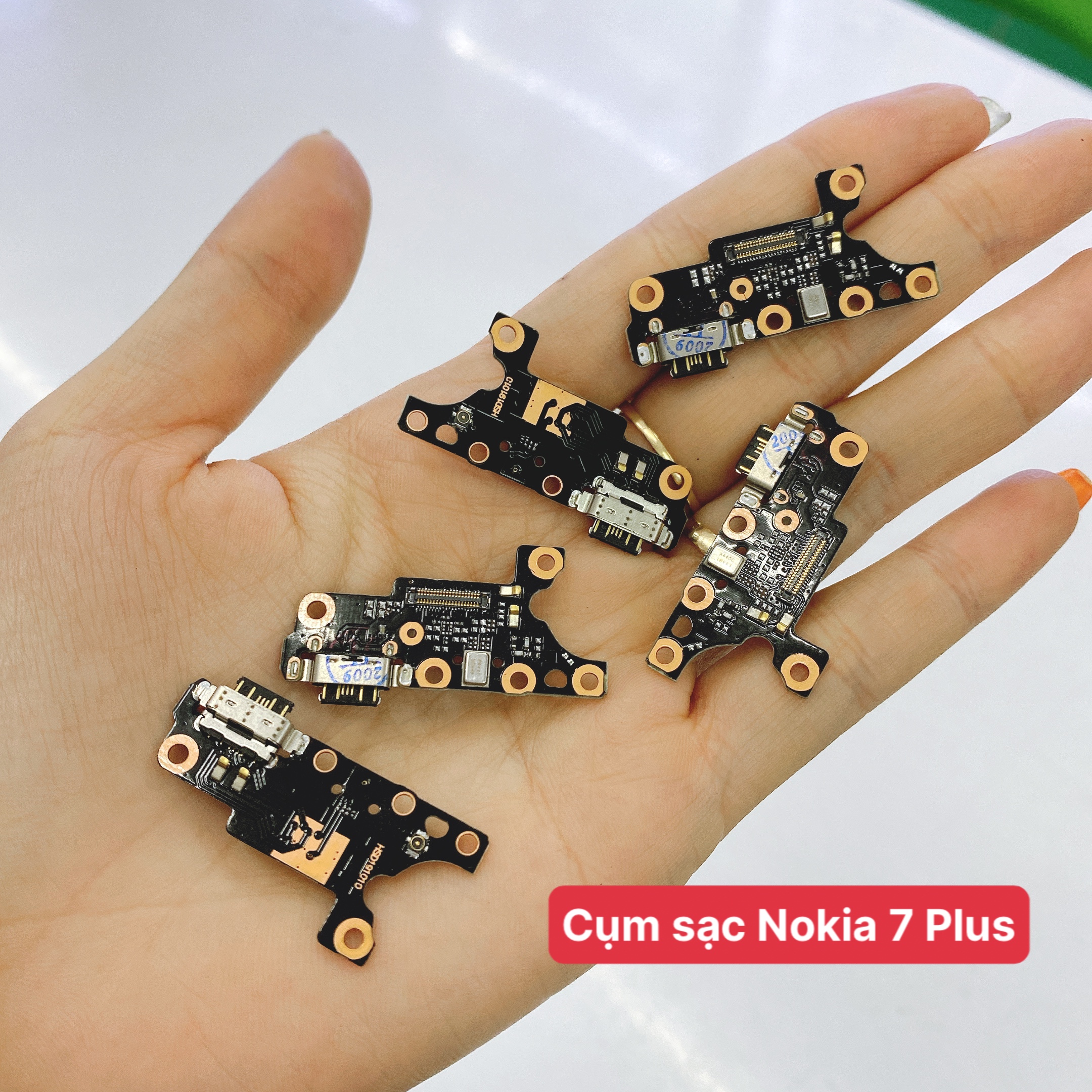Cụm sạc | bo sạc  Nokia 7 Plus ( mic , tai nghe ) , mạch sạc Nokia các mã TA-1041, TA-1062, TA-1046 linh kiện loại tốt, bảo hành đổi trả