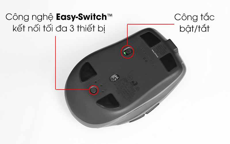 Chuột không dây bluetooth Logitech MX Anywhere 3 Đen