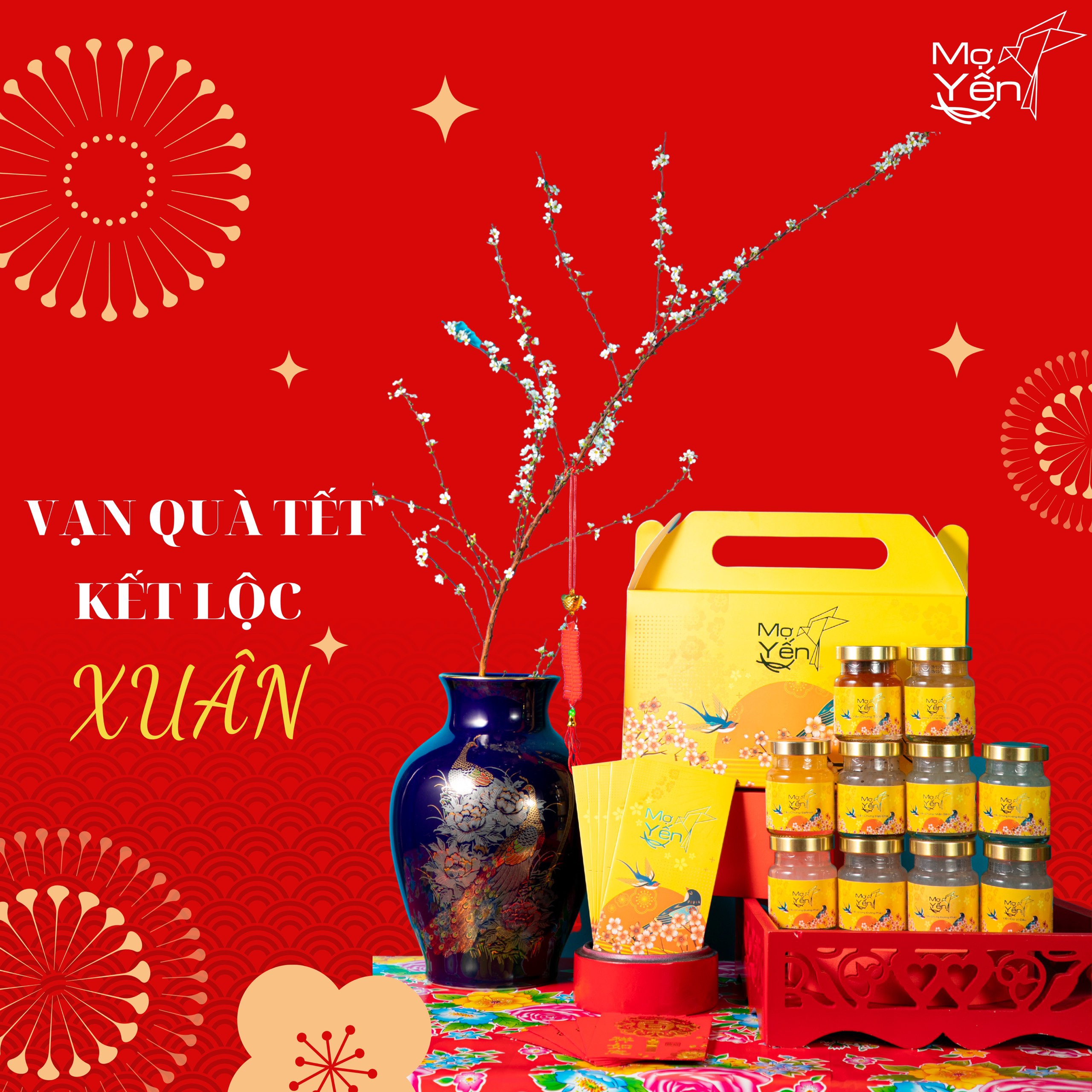 Set 10 hủ yến sào đủ vị (yến chưng)