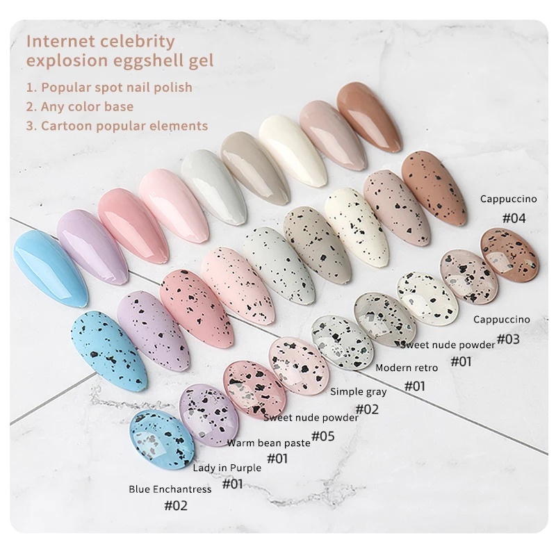Sơn Gel Top Trứng Cút AS Chai đen - sinailmi