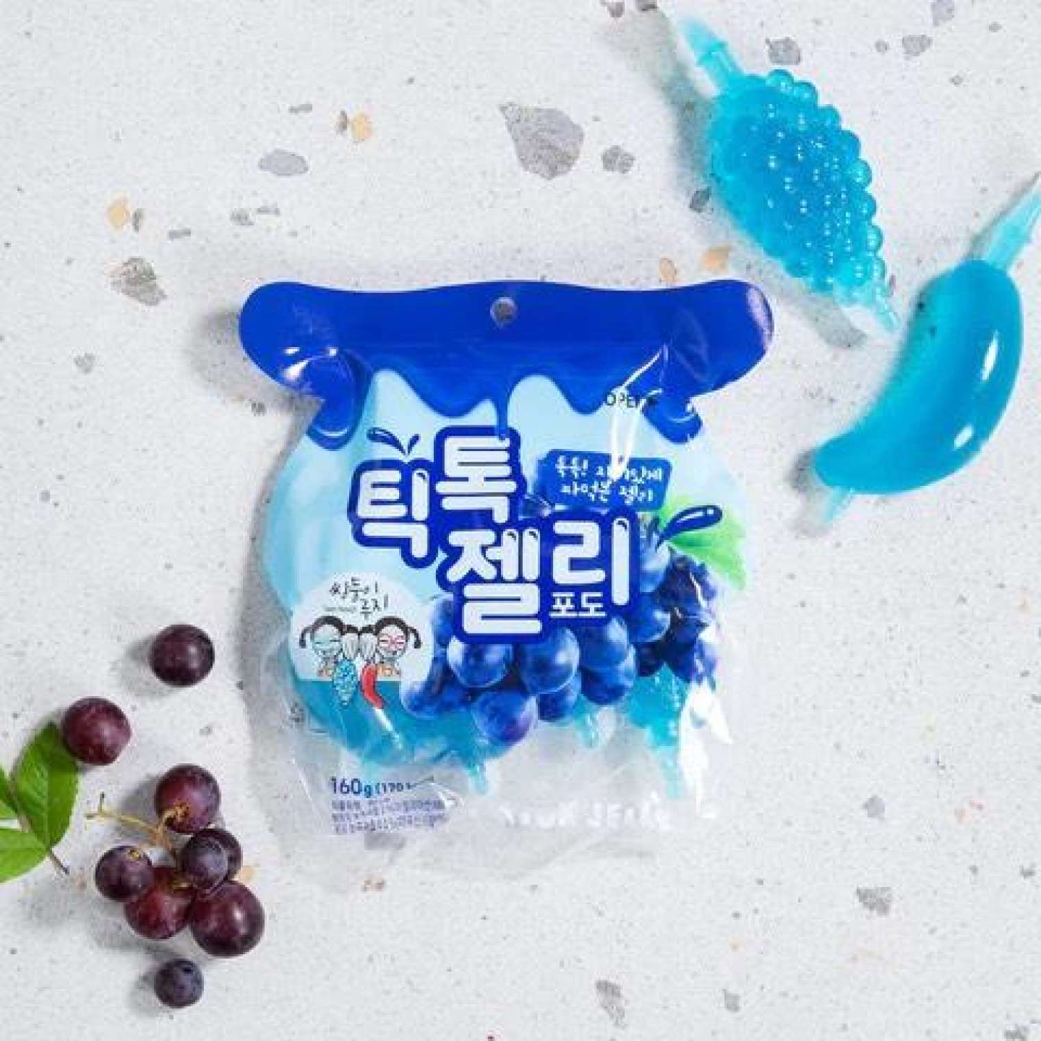 Thạch nho hàn quốc tiktok jelly