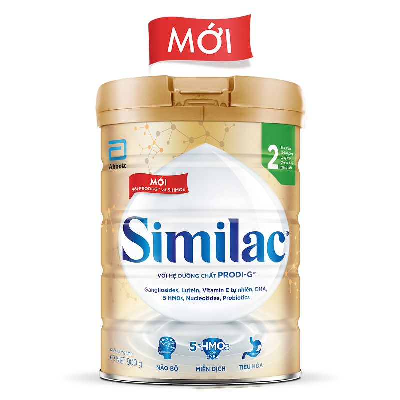 Sữa bột Similac 5G số 2 900g 6 - 12 tháng Mới