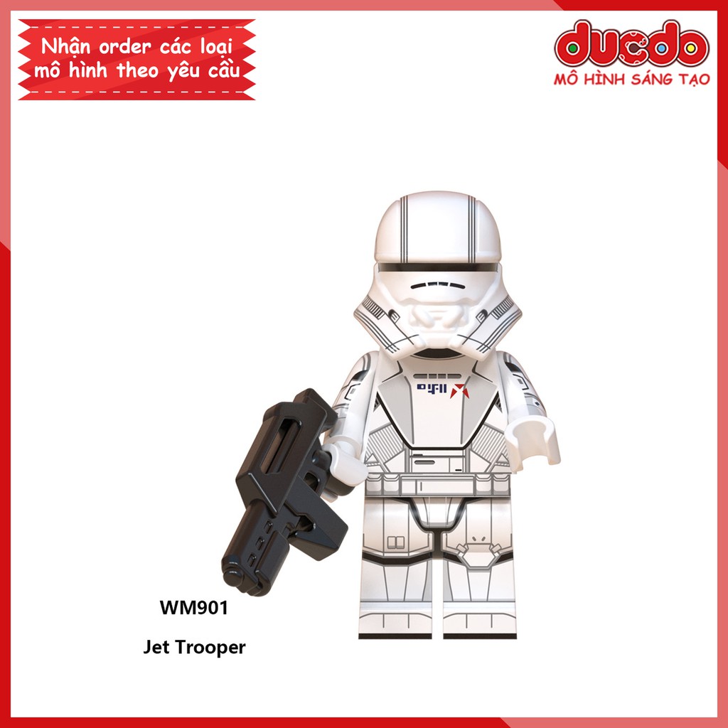 Minifigures các nhân vật trong Star Wars tuyệt đẹp - Đồ chơi Lắp ghép Xếp hình Mini Mô hình WM WM6082
