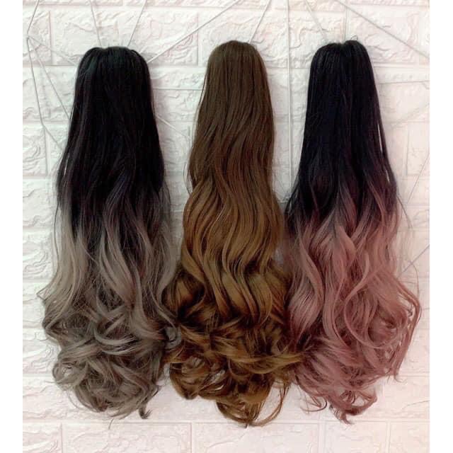 Tóc giả ngoặm omber ❤️FREESHIP❤️ ngoặm đẹp