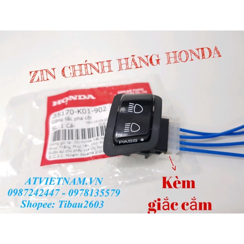 Công tắc passing SH  HONDA - Công tắc pha cos