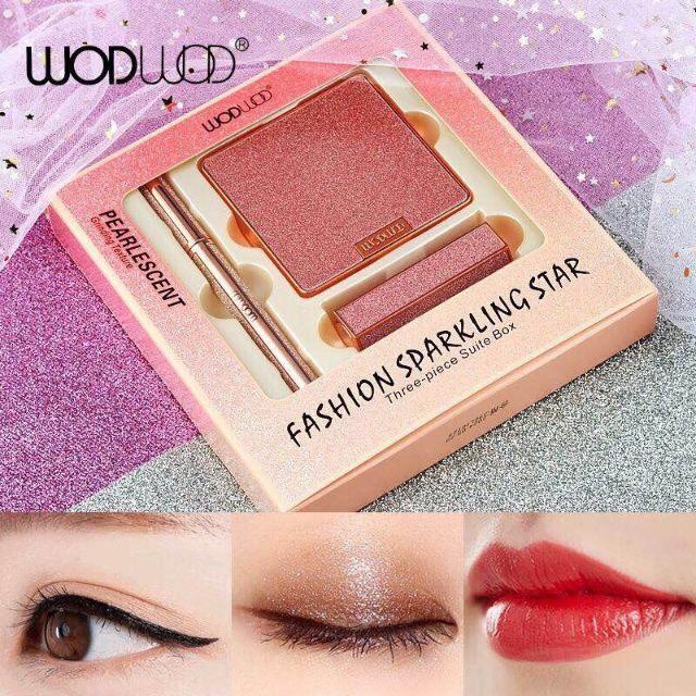 Set trang điểm 3 món WODWOD tiện lợi