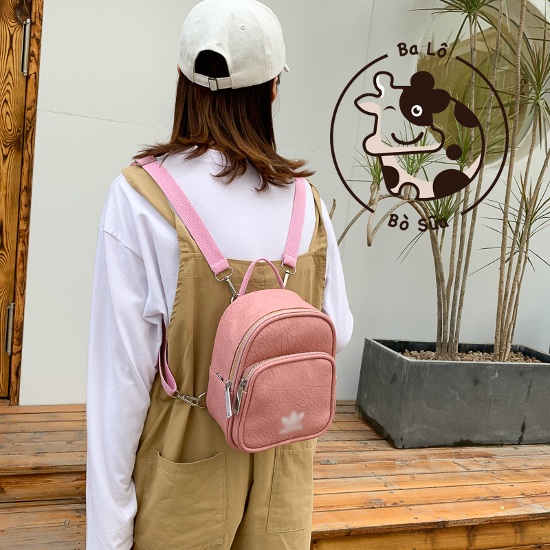 Balo adida Mini Nữ - Chất Liệu Da Cao Cấp