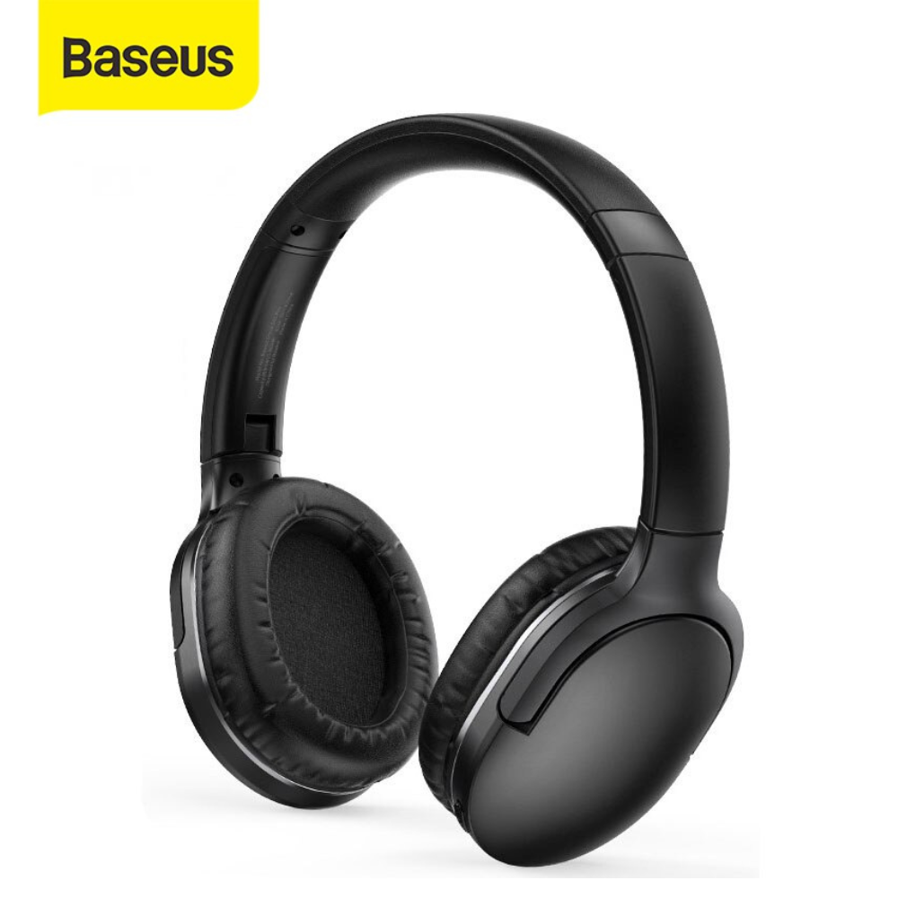 Tai nghe chụp tai bluetooth - Headphone Baseus D02 pro Encok âm thanh sống