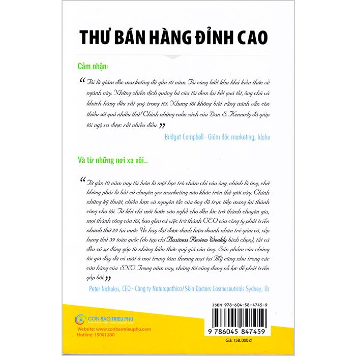 Thư Bán Hàng Đỉnh Cao - Dan S. Kennedy