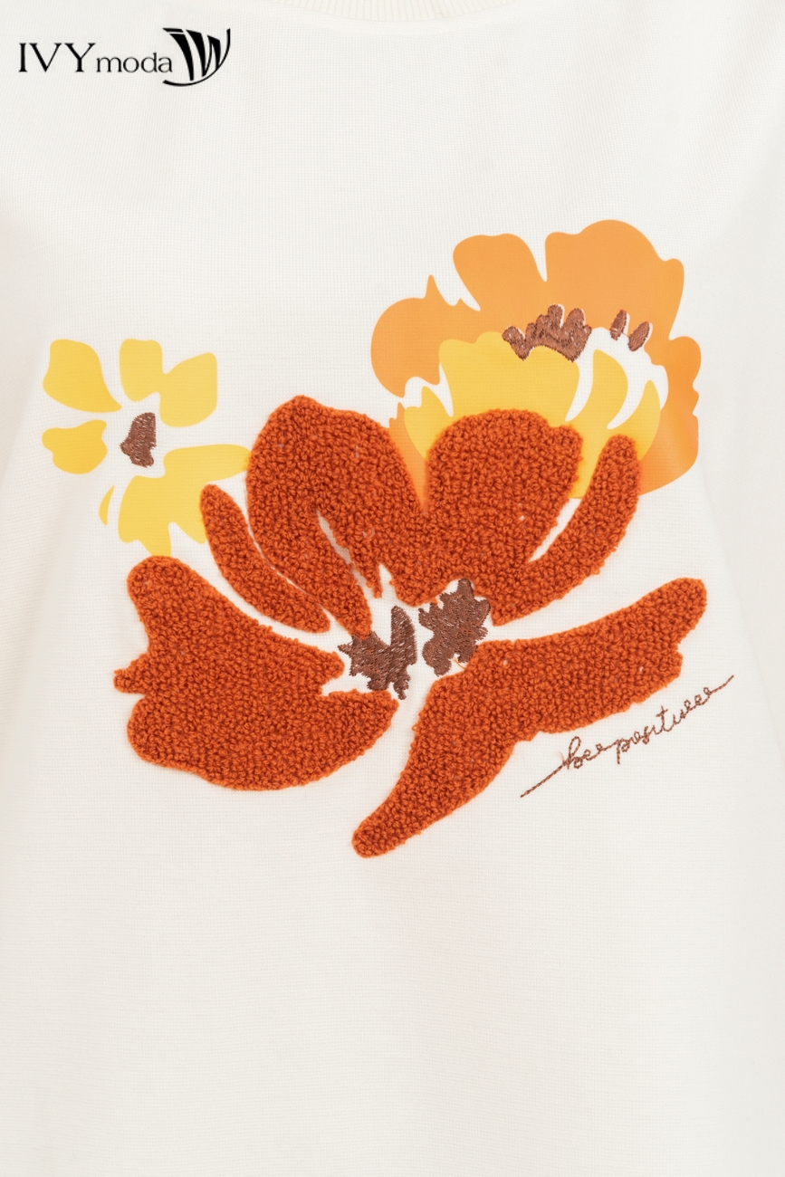 Áo thun tay chờm IVY moda MS 57B9538