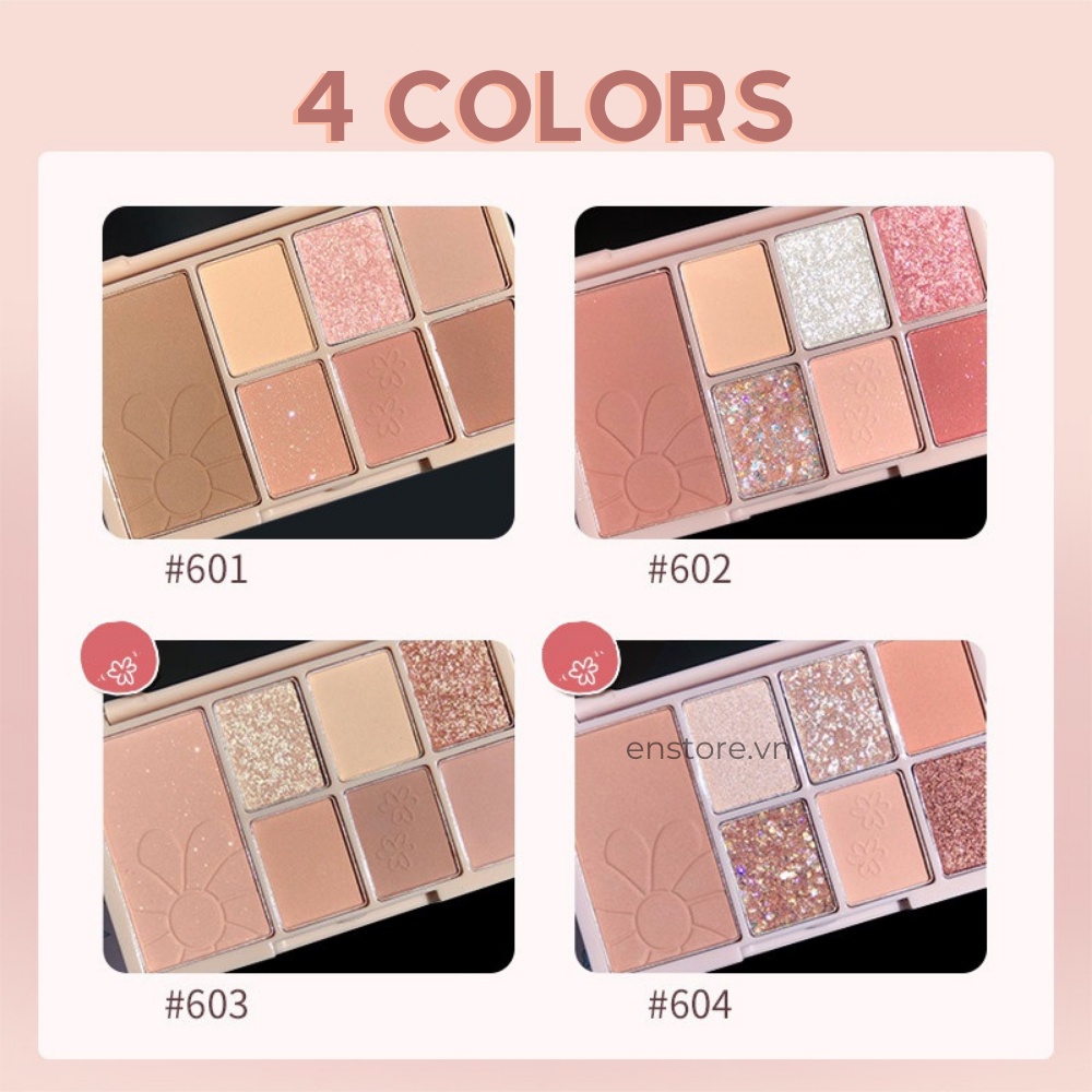 [GOGOTALES] Bảng mắt 7 ô Gogotales Flowers Blooming (GT276)
