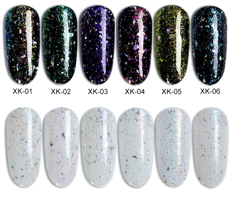 [HCM]Sơn gel AS - màu nhũ galaxy mã XK