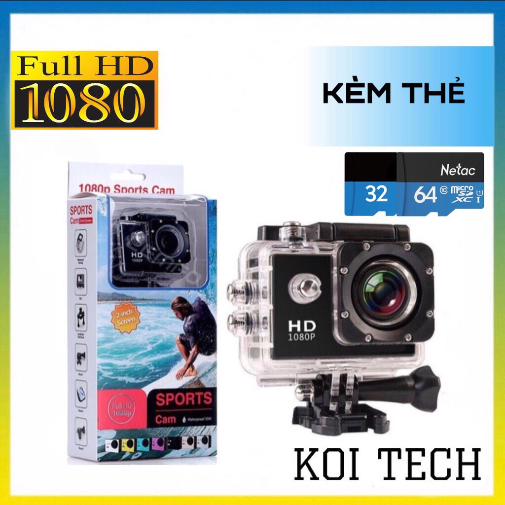 BÁO GIÁ CAMERA HÀNH TRÌNH XE MÁY SJ5600 (REMOTE) | Shopee Lazada Sendo Tiki mới nhất 52 Camera hành trình 2.0 FULL HD 1080P Cam A9 TẶNG THẺ NHỚ 64GB - Camera hành trình chống nước - camera hành trình xe máy phượt