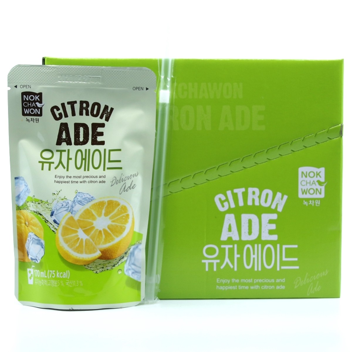 [HCM]Combo 5 Trà thanh yên Ice Tea Nokchawon 170ml