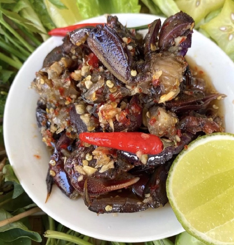 Hũ 500gr ba khía trộn sẵn đặc sản miền tây