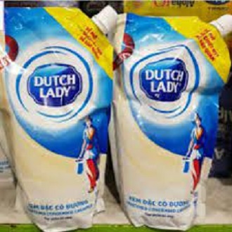 Sữa đặc DutchLady dạng túi có nắp 560g