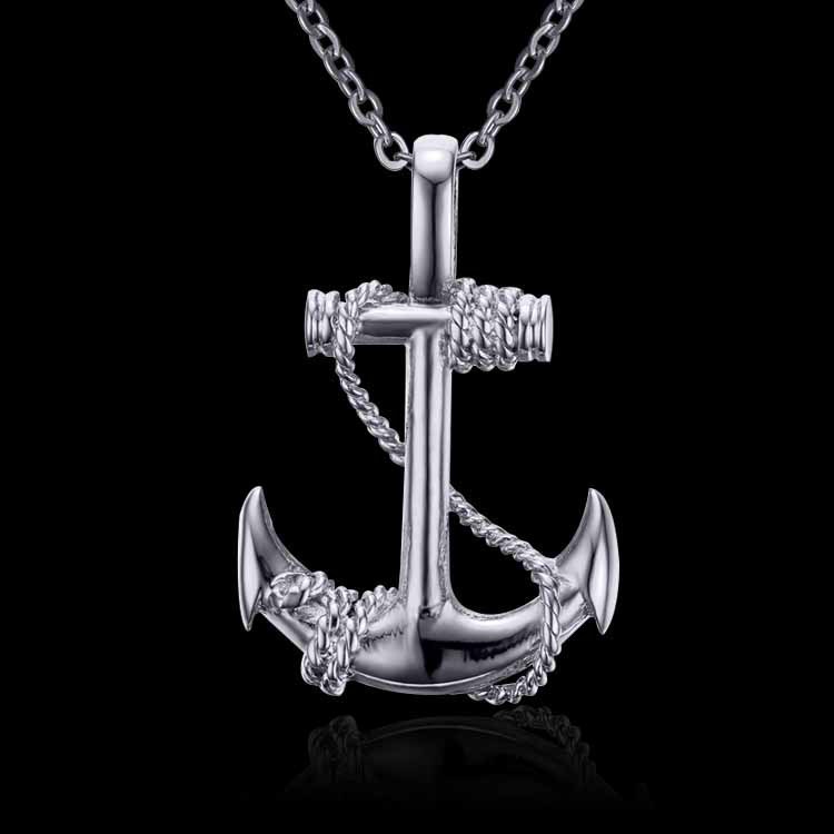 [HCM]Dây Chuyền Nam TITAN Mỏ Neo Cá Tính Âu Mỹ  HOT 2020 DCMONEO02