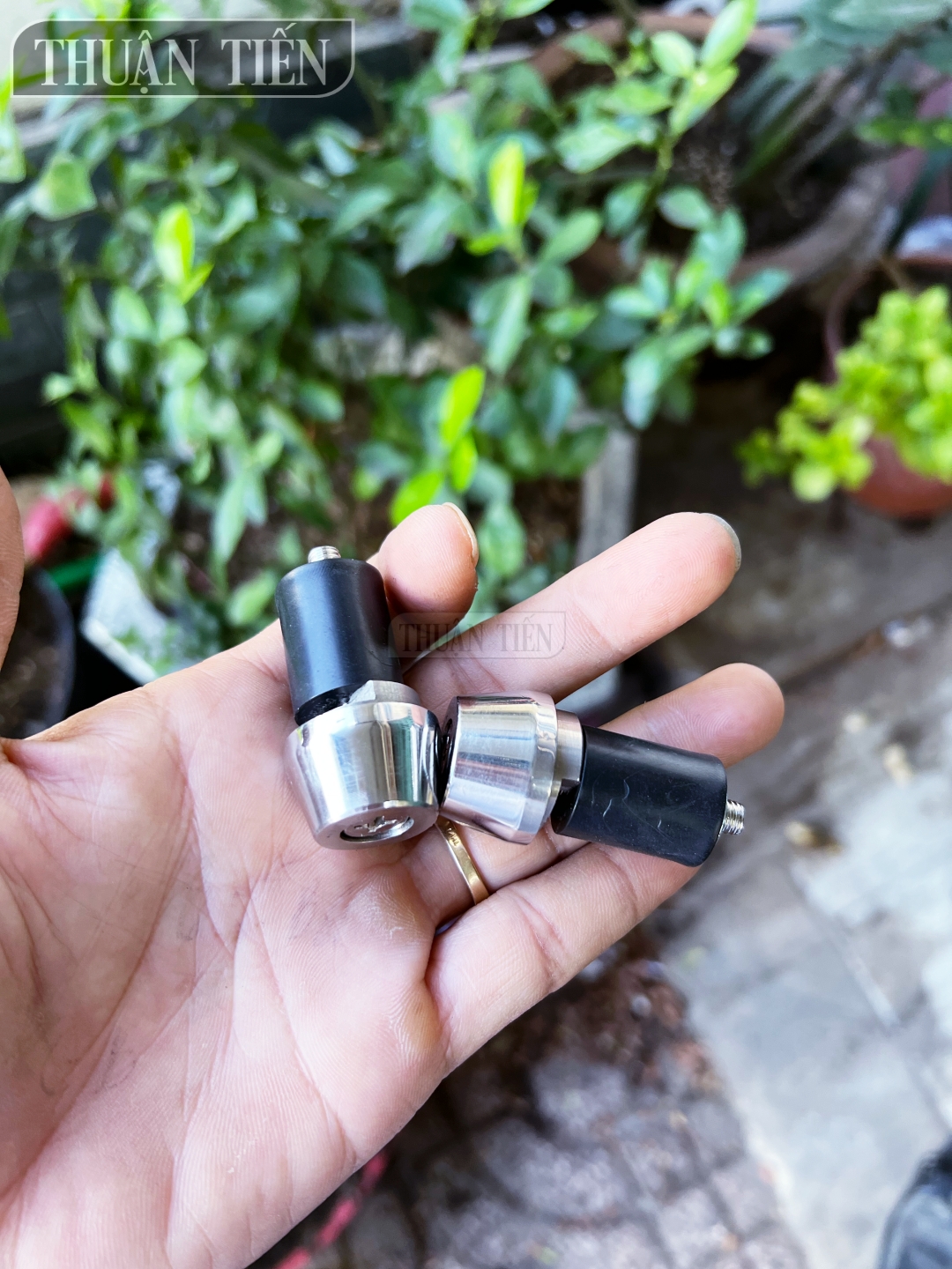 GÙ AIR BLADE FI 2011 INOX 304 ĐẶC NGUYÊN KHỐI CNC ĐẦY ĐỦ PHỤ KIỆN CÓ THỂ LẮP XE ZIN HOẶC CHẾ CHO XE KHÁC