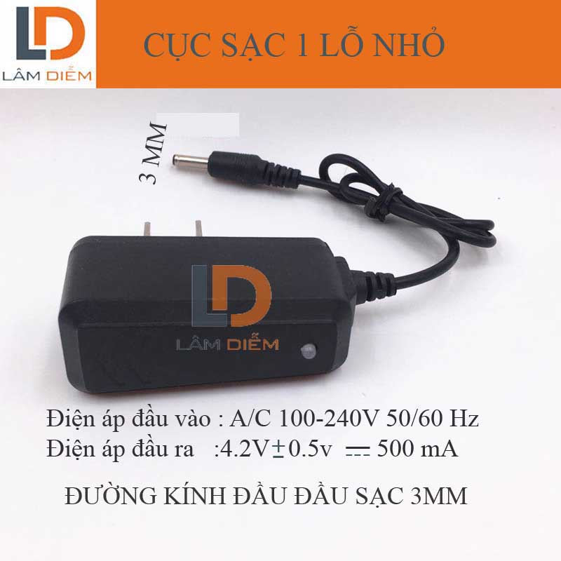Cục sạc pin và phụ kiện dành cho đèn pin đội đầu