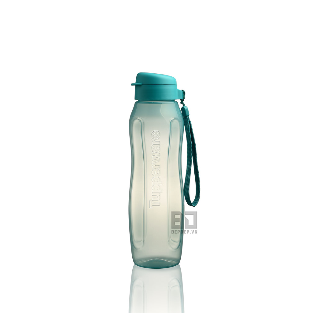 Bình nước Tupperware Eco Bottle Gen II 1L - Bình nước bằng nhựa an toàn, có quai xách, nhiều màu